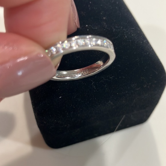 Moissanite Band Ring - Picture 3 of 7